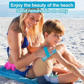 Sand Removal Bag with Brush – Beach & Camping Sunbathing Essential